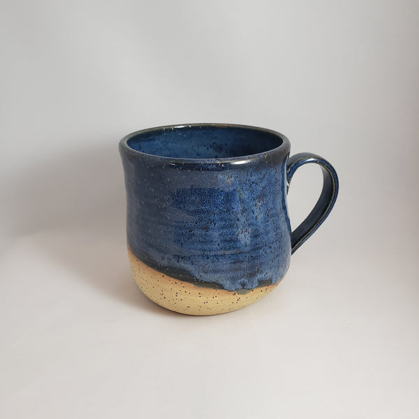 Ocean Blue Belly Mug