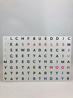 Birthday Crossword Card